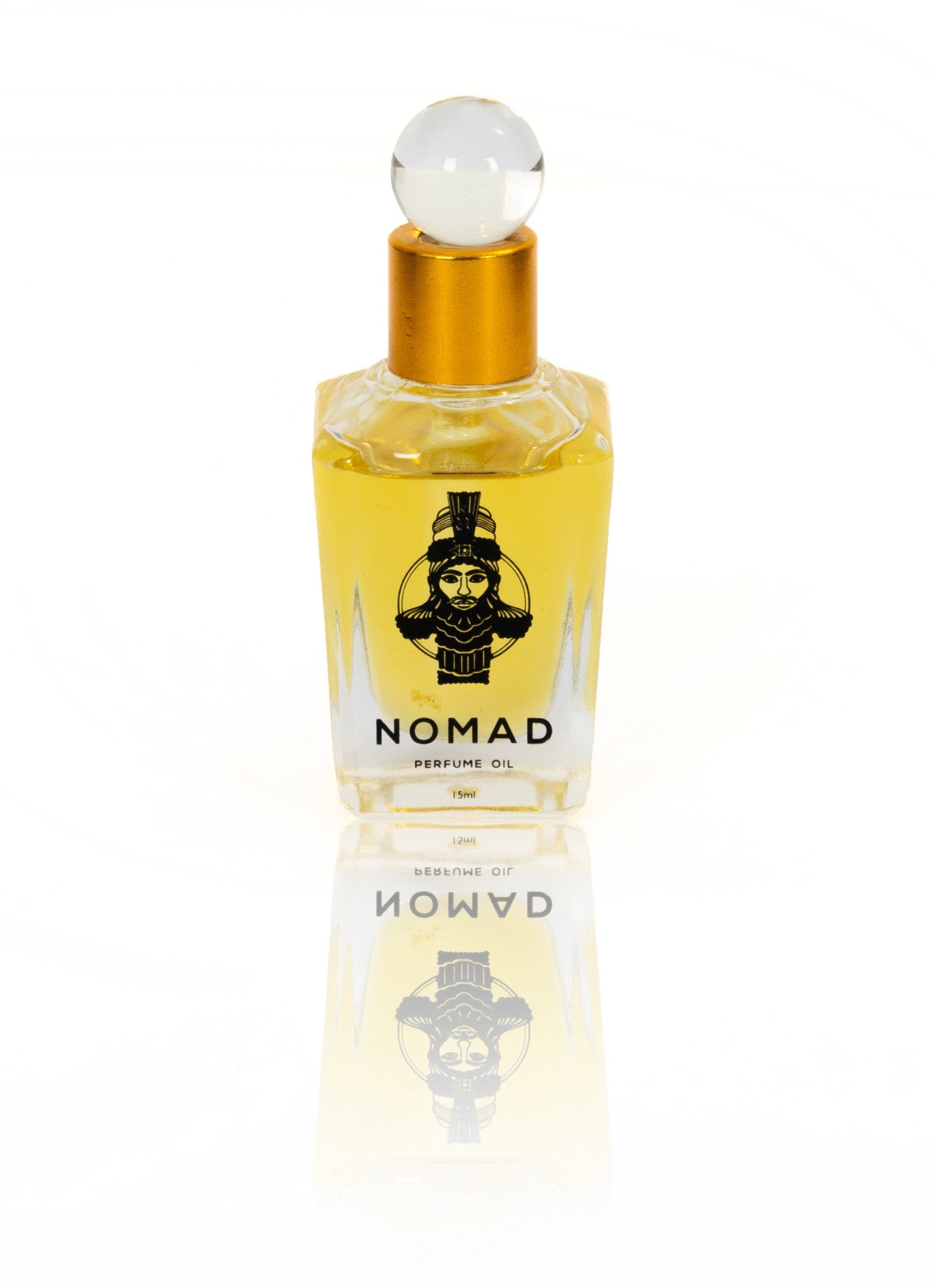 Nomad perfume oil bottle, embodying the essence of Havana with its rich and exotic fragrance